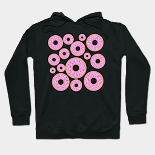 Sprinkle Doughnut Pattern Hoodie